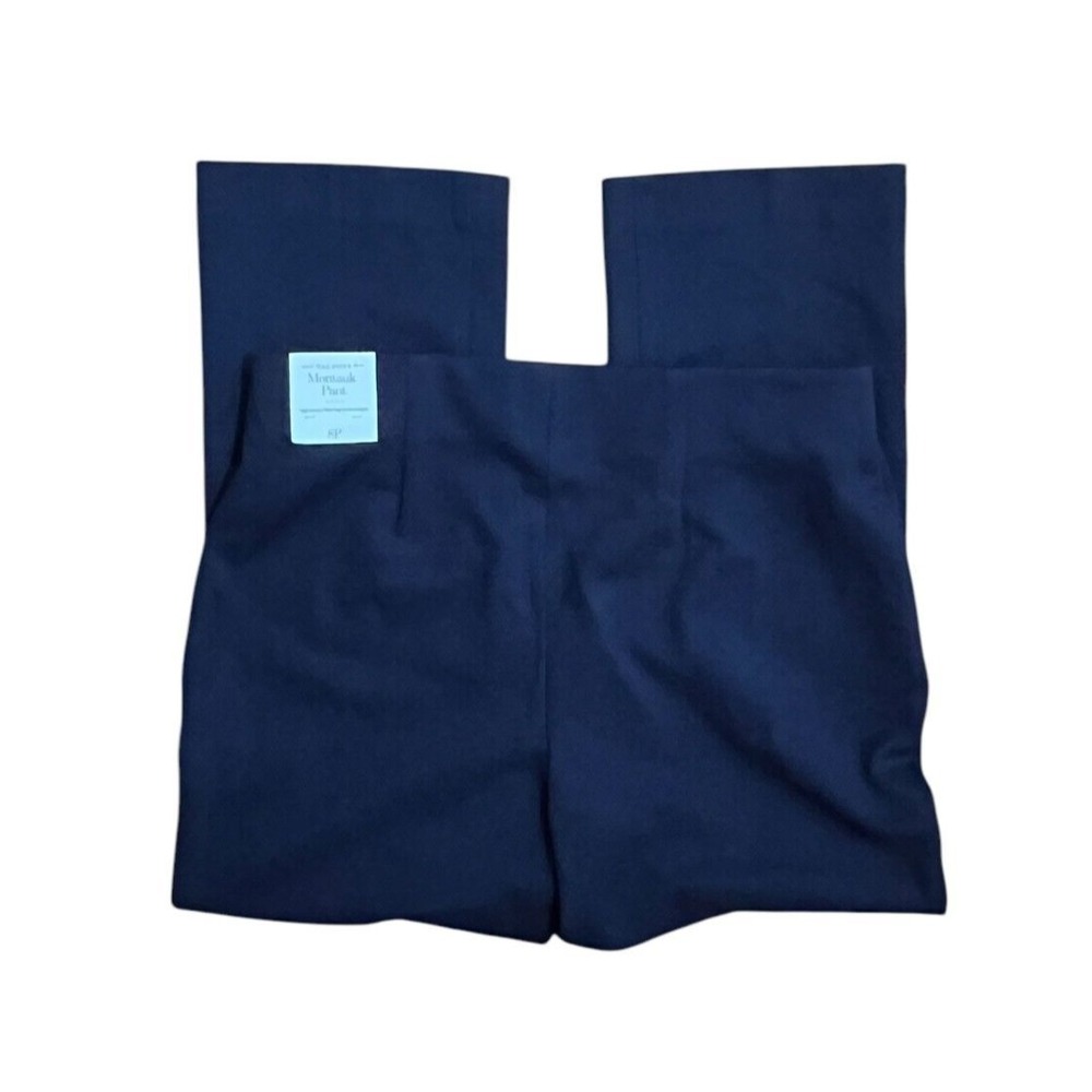 Talobts NWT Women's Montauk Blue‎ Ankle Pants High Waist Flare Leg 8P - Picture 2 of 8